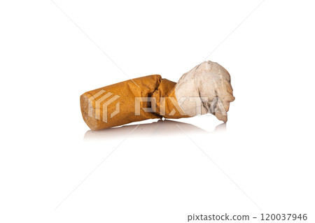 cigarette isolated on white background cigarette isolated on white background 120037946