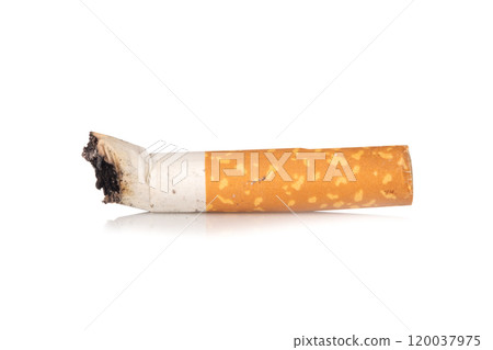 cigarette isolated on white background 120037975