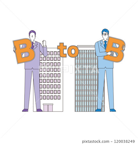 BtoB business image illustration 120038249