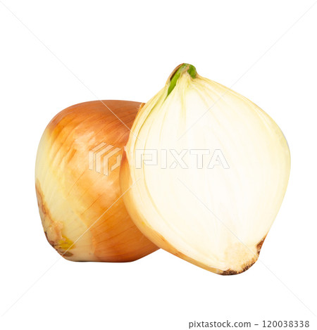 onion isolated on white background 120038338