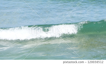海浪拍打，海景。 120038512