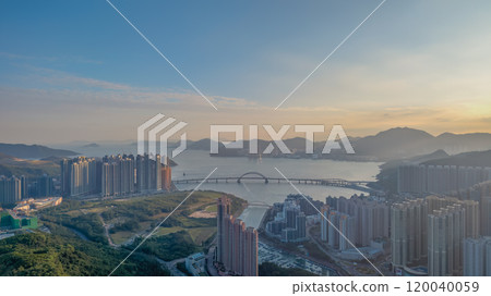 Modern Coastal Residential District in Tseung Kwan O HK Modern Coastal Residential District in Tseung Kwan O HK 120040059