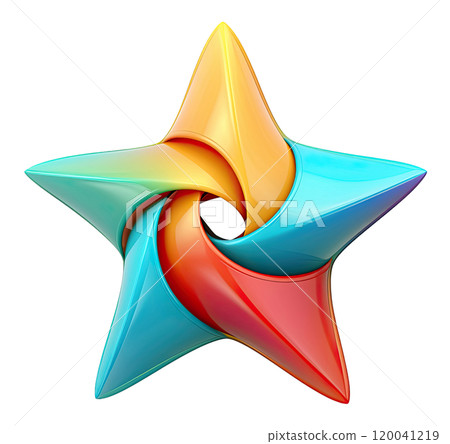 Colored Star 120041219