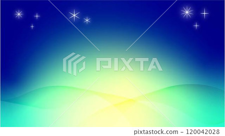 漸層背景與閃閃發光的星星 120042028