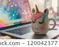Brighten your day with a whimsical unicorn mug perfect for coffee lovers 120042377