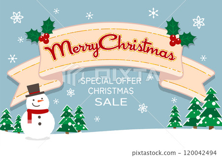 Christmas Title Ribbon DM 120042494