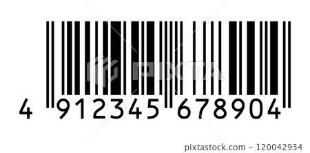A 13-digit JAN code with a shortened height - a compact truncated Japanese standard barcode dummy material A 13-digit JAN code with a shortened height - a compact truncated Japanese standard barcode dummy material 120042934