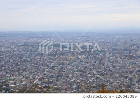 從札幌藻岩山展望台看到的風景 從札幌藻岩山展望台看到的風景 120043089
