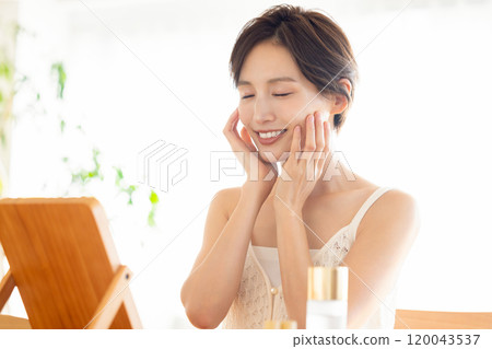 Beauty image female portrait 120043537