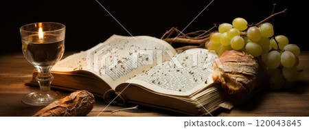 Day of Atonement: Yom Kippur, a solemn and sacred Jewish observance focusing on repentance, forgiveness, and spiritual introspection, marking a profound day of renewal and reconciliation. 120043845