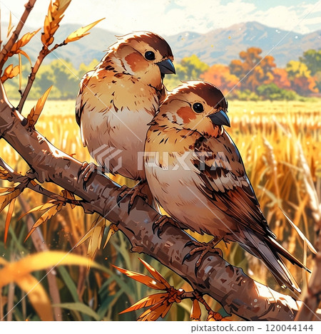 適合分支的麻雀 適合分支的麻雀 120044144