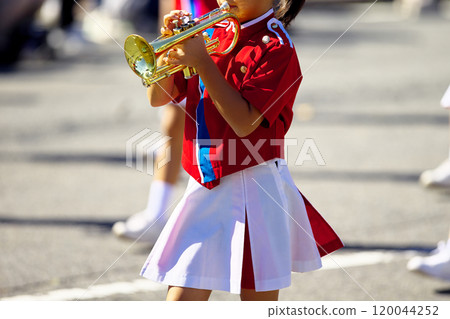 Marching band parade instruments 120044252