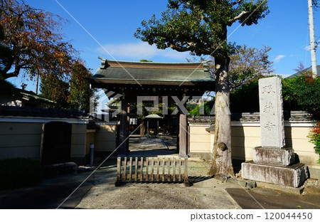 Scenery of Genzoji Temple in Ogimachi, Odawara City, Kanagawa Prefecture Scenery of Genzoji Temple in Ogimachi, Odawara City, Kanagawa Prefecture 120044450