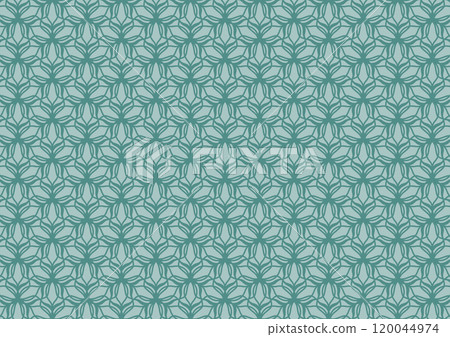 Geometric green line pattern abstract art background Geometric green line pattern abstract art background 120044974