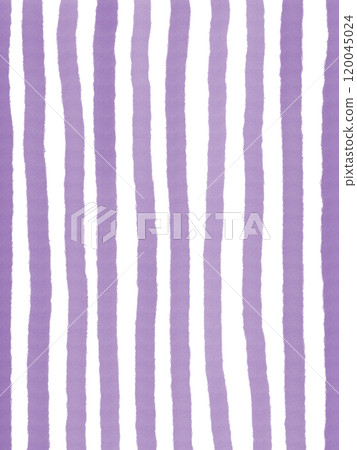 水彩手繪紫色條紋背景素材-透明PNG 120045024