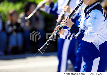 行進樂隊遊行樂器 120045270