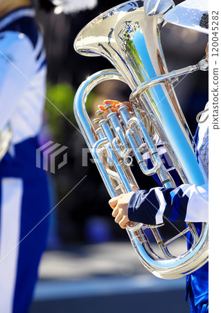 Marching band parade instruments 120045282