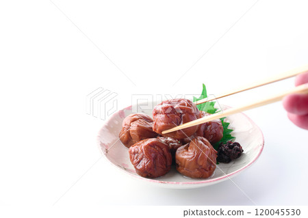 醃李子(白色背景) 醃李子(白色背景) 120045530