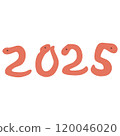 2025年數位形狀的紅蛇插圖集 120046020