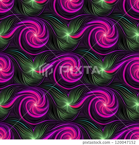 重複無縫彩色漩渦圖案插圖背景資料粉紅色 重複無縫彩色漩渦圖案插圖背景資料粉紅色 120047152