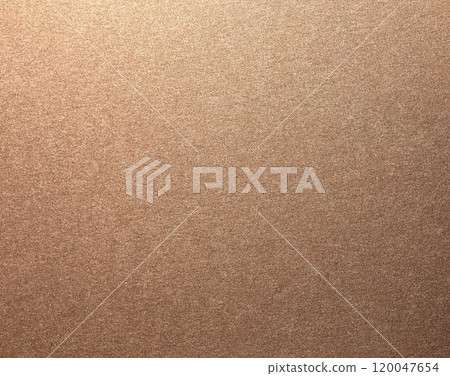 Glossy designer paper background with a rich bronze and copper gradient, featuring a warm, grainy 120047654