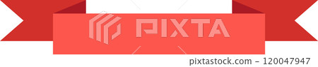 Create eye catching red ribbon banner with blank space for your message. Perfect for any event or promotion. Let your creativity shine. 120047947