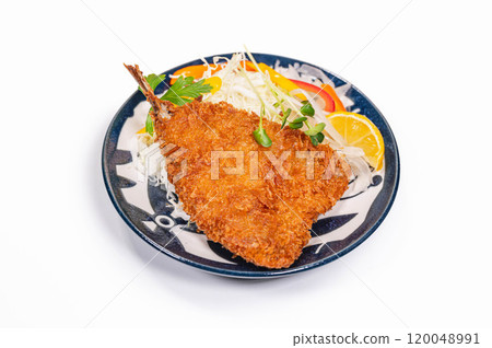Fried horse mackerel for dinner Fried horse mackerel for dinner 120048991