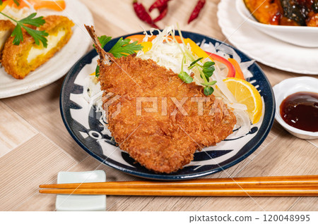 Fried horse mackerel Fried horse mackerel 120048995