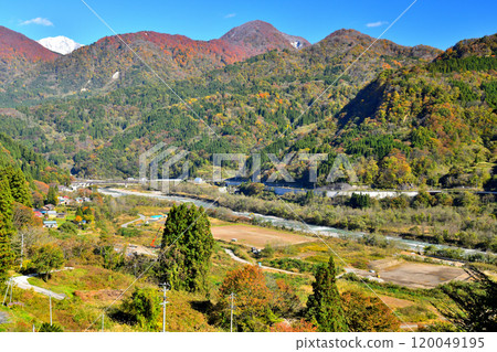 環顧北小谷站/小谷大橋（長野縣小谷村） [2024.11] 120049195