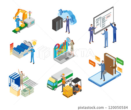 公司內部各部門形象圖 120050584