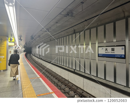 大阪站地下月台(梅北地區) 大阪站地下月台(梅北地區) 120052083