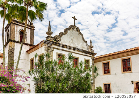 Facade of a historic church Facade of a historic church 120055057