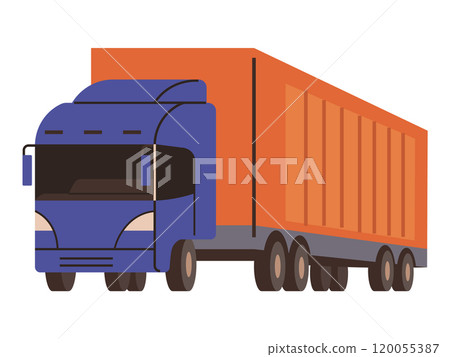 Truck, lorry icon. Delivery, logistics concept. Wagon with trailer for transporting goods worldwide. Vehicle for transpportation and shipping. Delivery of parcels by transport. International logistics Truck, lorry icon. Delivery, logistics concept. Wagon with trailer for transporting goods worldwide. Vehicle for transpportation and shipping. Delivery of parcels by transport. International logistics 120055387