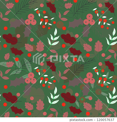 Hand drawn christmas pattern design background. Hand drawn christmas pattern design background. 120057637