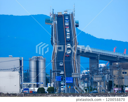 江島大橋風景(貝塔田坂) 江島大橋風景(貝塔田坂) 120058870