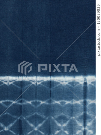 Indigo dyeing (navy blue fabric, natural dye) Indigo dyeing (navy blue fabric, natural dye) 120059039