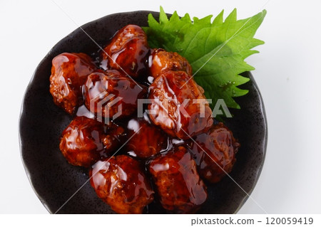 Chinese food meatballs 120059419