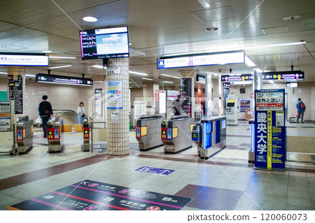 Tennoji Station ticket gate (Osaka Metro) / 1-chome Abeno-suji, Abeno-ku, Osaka City, Osaka Prefecture 120060073