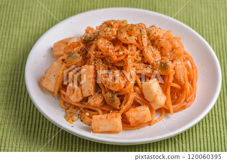 Seafood spaghetti Seafood spaghetti 120060395