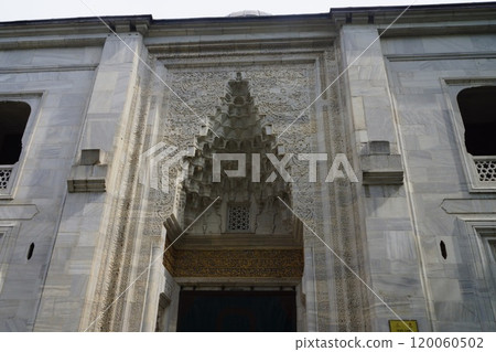 土耳其布爾薩綠色清真寺外牆 120060502