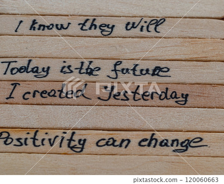 I know what they will be, positive thoughts to increase self esteem, improvement 120060663