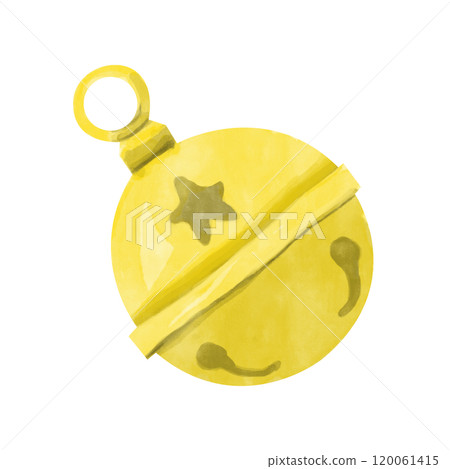 bell, christmas, watercolor 120061415