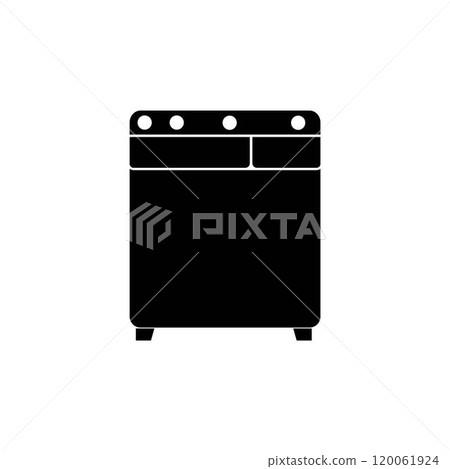 icon of washing machine icon of washing machine 120061924