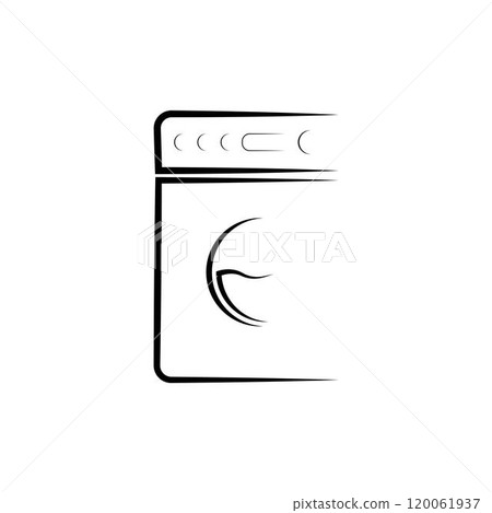 icon of washing machine icon of washing machine 120061937