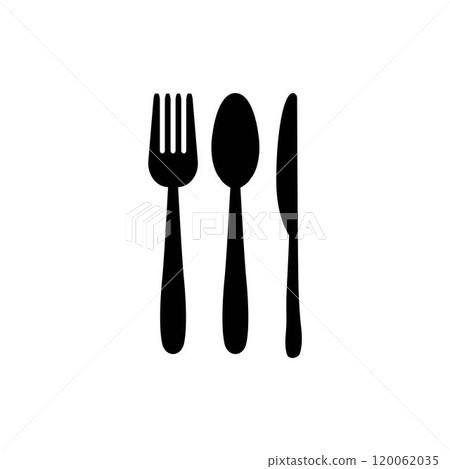 spoon fork knife logo 120062035