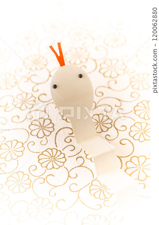 2025新年/蛇年紙藝白蛇 120062880