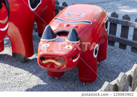 Big Akabeko, Aizuwakamatsu City, Fukushima Prefecture 120063902