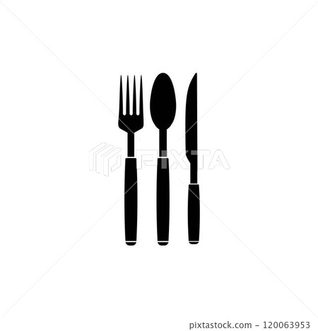 spoon fork knife logo 120063953