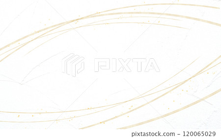 Gold lines and a moving white-painted wall in the background (abstract) Gold lines and a moving white-painted wall in the background (abstract) 120065029