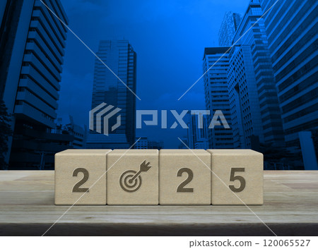 Happy new year 2025 success concept Happy new year 2025 success concept 120065527